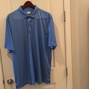 GregNorman XXL Blue Polo Shirt